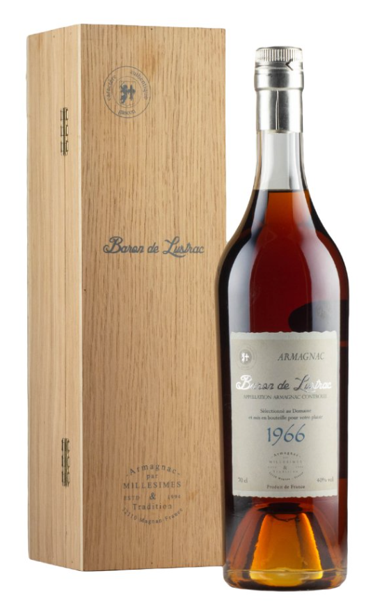 BUY] Baron de Lustrac Vintage 1966 Armagnac | 700ML at CaskCartel.com