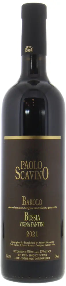 2021 | Paolo Scavino | Bussia Vigna Fantini at CaskCartel.com