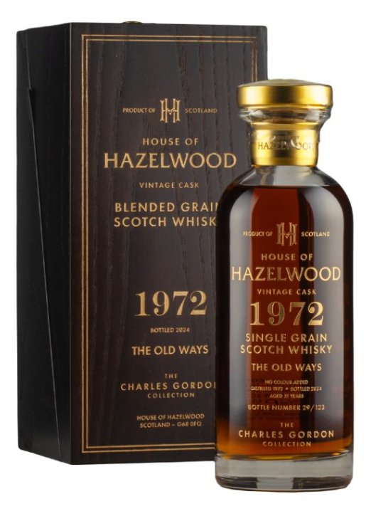 The Old Ways House of Hazelwood Charles Gordon Collection 1972 Blended Grain Scotch Whisky | 700ML at CaskCartel.com