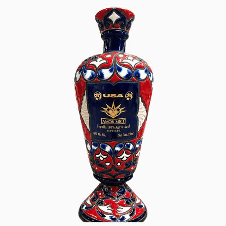 Amor Mio Ceramic FIFA World Cup USA Edition Reposado Tequila at CaskCartel.com