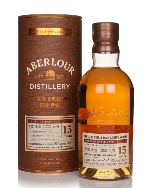 Aberlour 15 Year Old Cask Strength Limited Release 2023 Single Malt Scotch Whisky | 700ML at CaskCartel.com