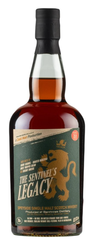 Benrinnes 22 Year Old The Sentinel`s Legacy Cask Noir Single Malt Scotch Whisky | 700ML at CaskCartel.com