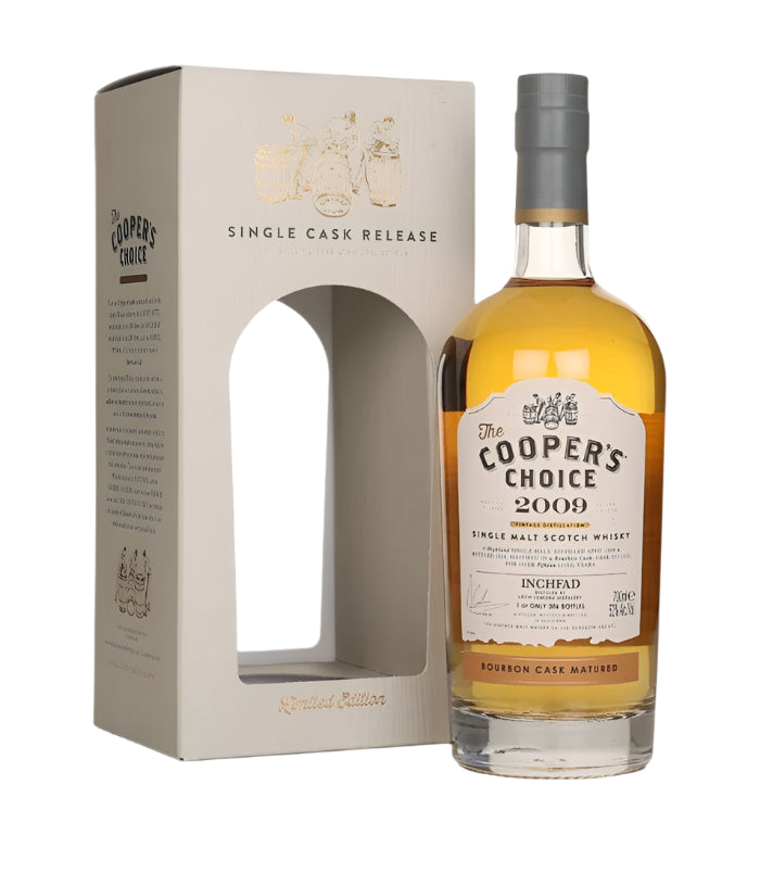 Inchfad 15 Year Old 2009 Cask #1012 - The Cooper's Choice (The Vintage Malt Whisky Co.) Single Malt Scotch Whisky | 700ML at CaskCartel.com