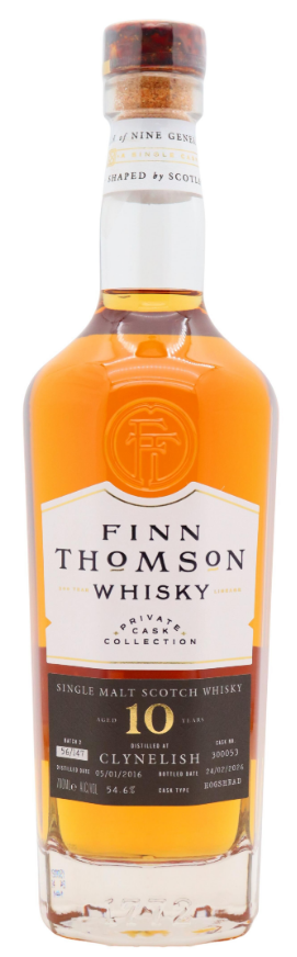 Clynelish Finn Thomson Single Cask 10 Year Old · 2016 Vintage Single Malt Scotch Whisky | 700ML at CaskCartel.com