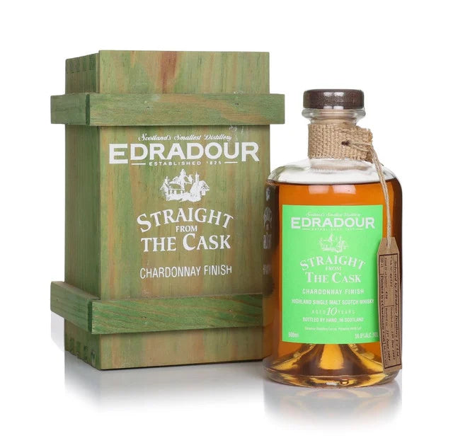 Edradour 10 Year Old 1993 Cask #04/12/1 Chardonnay Cask Finish - Straight From The Cask Single Malt Scotch Whisky | 500ML at CaskCartel.com
