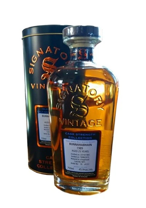 Bunnahabhain Signatory Cask Strength Collection Vintage 1989 Islay Single Malt Scotch Whisky at CaskCartel.com
