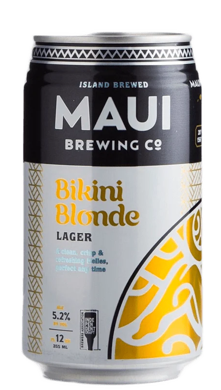 Maui Brewing Co. Bikini Blonde Lager Beer | (6)*355ML at CaskCartel.com