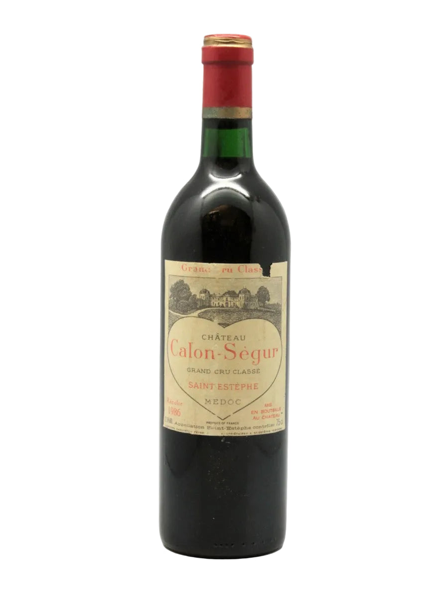 1986 | Chateau Calon-Segur | Saint-Estephe at CaskCartel.com