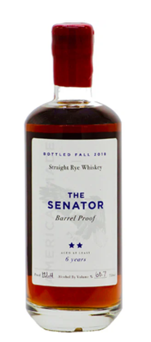 The Senator Barrel Proof 6 Year Old 2019 Straight Rye Whiskey