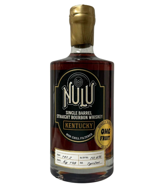 Nulu Single Barrel 'OMG Fruit' Hazmat Proof 141.2 Kentucky Straight Bourbon Whiskey at CaskCartel.com