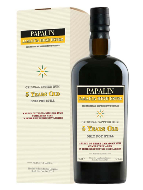 Velier Papalin Jamaica High Ester 5 Year Old Overproof | 700ML at CaskCartel.com