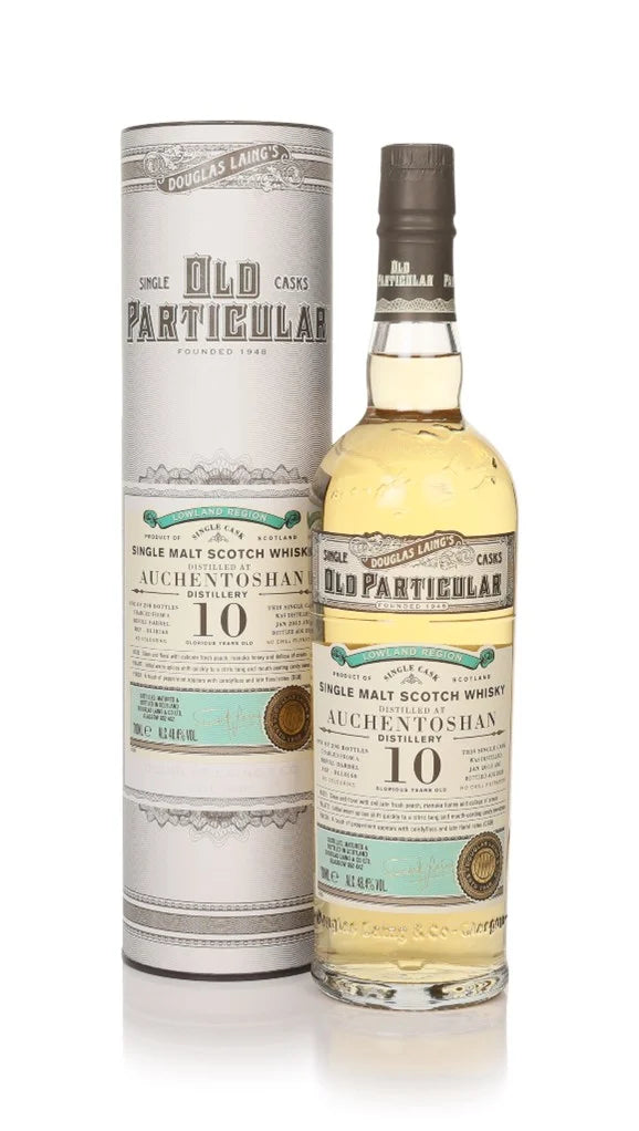 Auchentoshan 10 Year Old 2013 Cask #18160 - Old Particular Douglas Laing Single Malt Scotch Whisky | 700ML