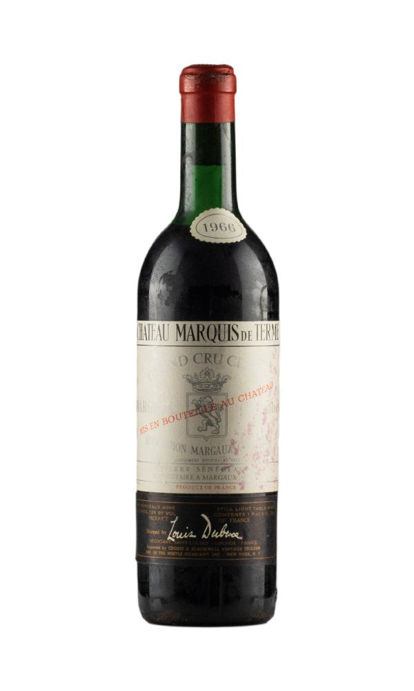 1966 | Château Marquis de Terme | Margaux at CaskCartel.com