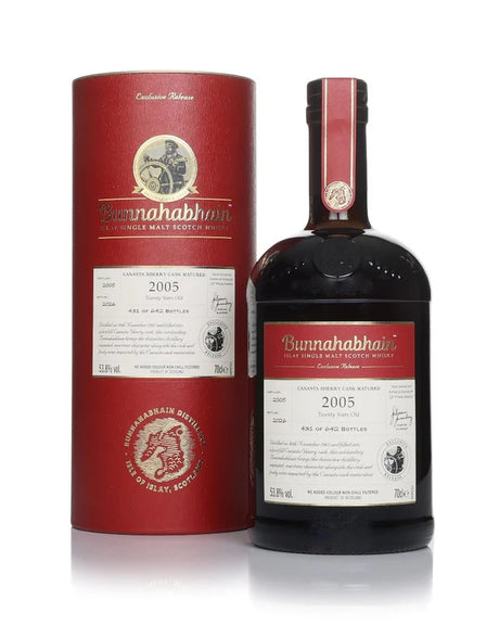 Bunnahabhain 20 Year Old Canasta Sherry Cask Matured Single Malt Scotch Whisky | 700ML at CaskCartel.com