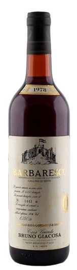 1978 | Bruno Giacosa | Barbaresco at CaskCartel.com