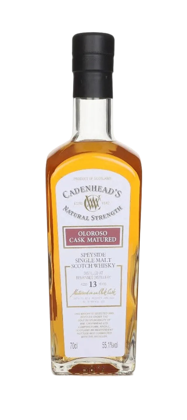 Benrinnes 13 Year Old 2010 - Cadenhead's Natural Strength Single Malt Scotch Whisky | 700ML at CaskCartel.com