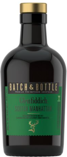 Batch & Bottle Glenfiddich Scotch Manhattan Pre-Bottled Cocktail | 375ML at CaskCartel.com