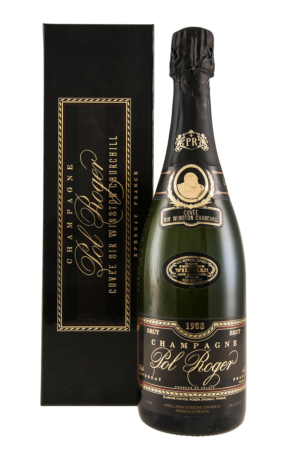 1988 | Pol Roger | Cuvee Sir Winston Churchill at CaskCartel.com