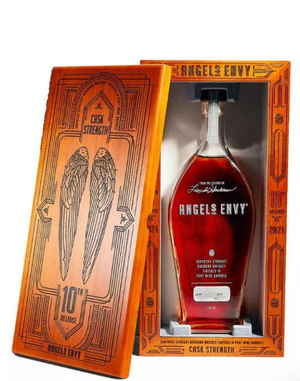 Angel’s Envy 2021 Cask Strength Port Finish Straight Bourbon Whisky at CaskCartel.com