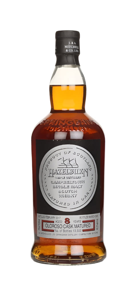 Hazelburn 8 Year Old 2017 - Oloroso Sherry Single Malt Scotch Whisky | 700ML at CaskCartel.com