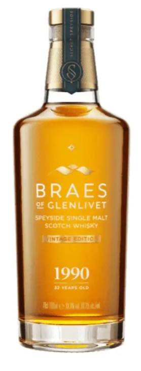 Braes of Glenlivet 1990 Vintage 32 Year Old Single Malt Scotch Whisky | 700ML at CaskCartel.com