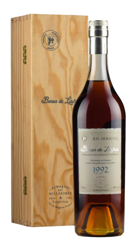 Baron de Lustrac Vintage 1992 Armagnac | 700ML at CaskCartel.com