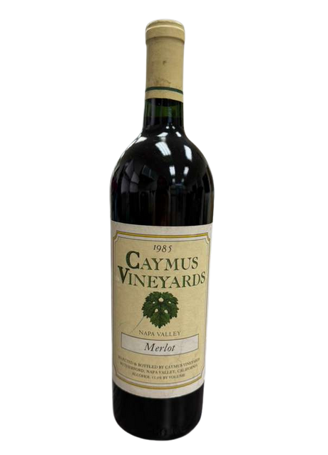 1985 | Caymus Vineyards | Merlot at CaskCartel.com