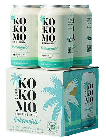 Club Kokomo | Kokomojito | RTD Craft Rum Cocktail | (4)*255ML