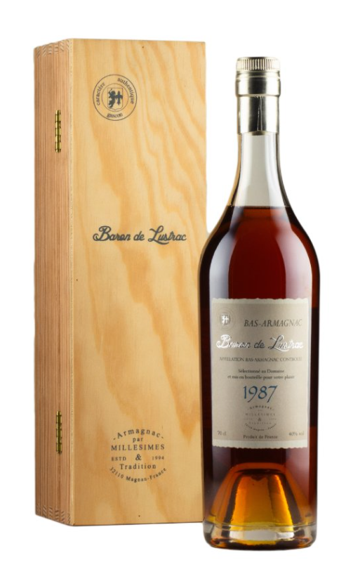 Baron de Lustrac Vintage 1987 Armagnac | 700ML at CaskCartel.com