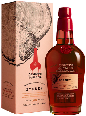 Makers Mark | Wood Finishing City Series Sydney Edition | Kentucky Straight Bourbon Whisky | 2023 Limited Release 700ML at CaskCartel.com
