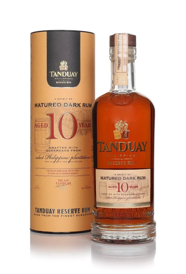 Tanduay Reserve 10 Year Old Rum | 700ML at CaskCartel.com