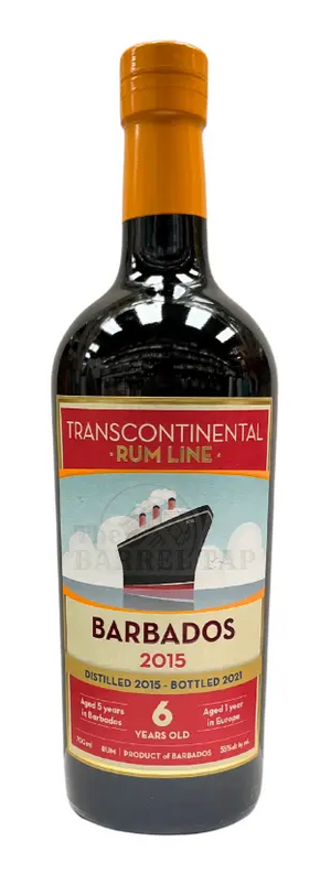 Transcontinental Rum Line 6 Year Old Barbados 2015 Rum | 700ML at CaskCartel.com
