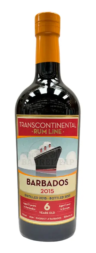 Transcontinental Rum Line 6 Year Old Barbados 2015 Rum | 700ML