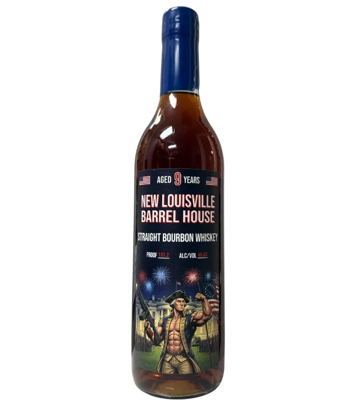 Nulu New Louisville 9 Year Old 250th Red, White & BOOM 131.2 Proof Straight Bourbon Whiskey at CaskCartel.com