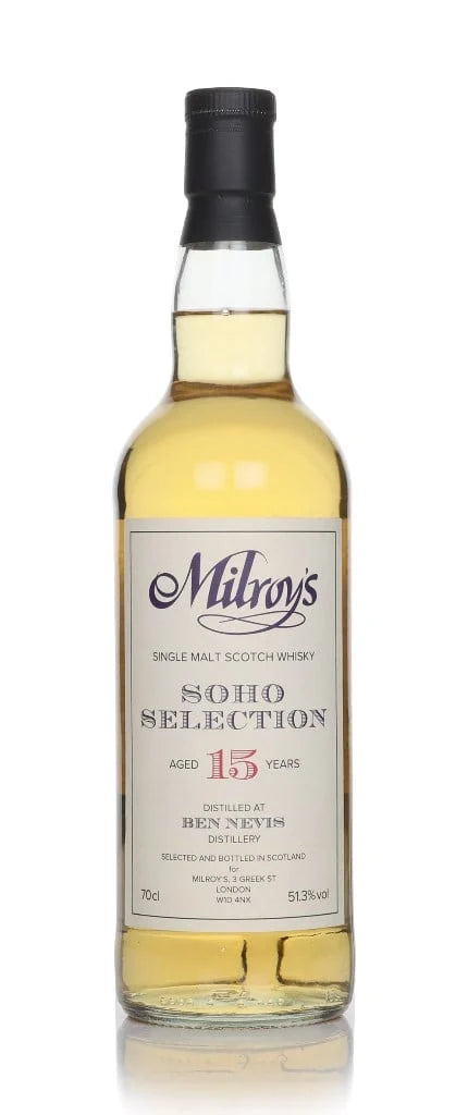 Ben Nevis 15 Year Old 2010 - Milroy's Soho Selection Single Malt Scotch Whisky | 700ML at CaskCartel.com