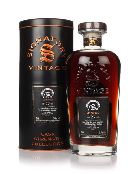 Linkwood 27 Year Old 1997 Cask #20/4 Cask Strength Collection Signatory Single Malt Scotch Whisky | 700ML at CaskCartel.com