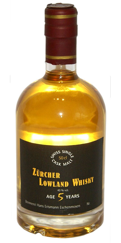 Erismann Zürcher Lowland Single Malt Whisky | 500ML at CaskCartel.com