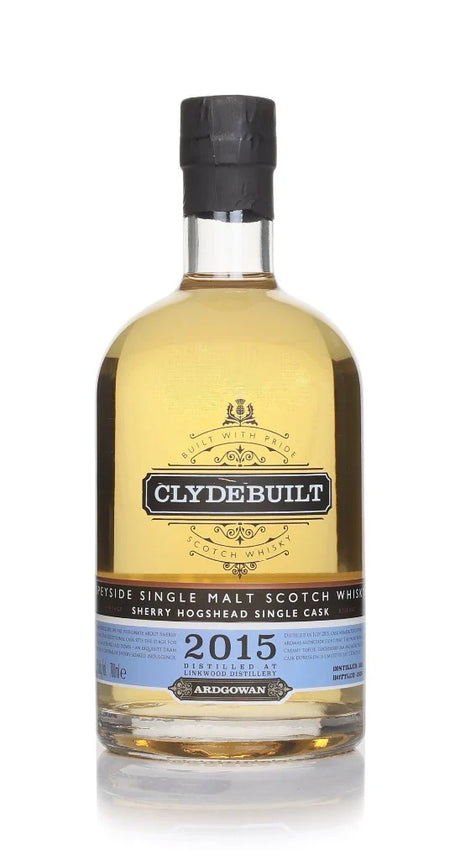 Clydebuilt Linkwood 10 Year Old 2015 Cask #312013 Bourbon Hogshead (Ardgowan) Single Malt Scotch Whisky | 700ML at CaskCartel.com