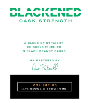 Blackened Cask Strength Volume 05 American Whiskey by Metallica at CaskCartel.com