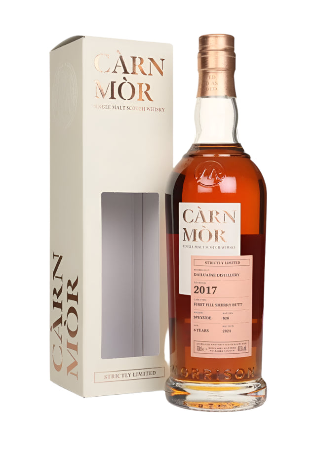 Dailuaine 6 Year Old 2017- Strictly Limited (Càrn Mòr) Single Malt Scotch Whisky | 700ML at CaskCartel.com