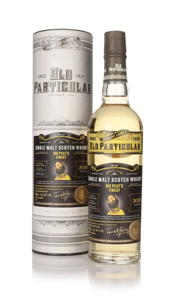 Big Peat's Finest 7 Year Old 2016 Cask #18256 Old Particular (Douglas Laing) Whisky | 500ML at CaskCartel.com