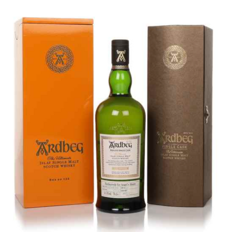Ardbeg 2001 - Bottled 2022 Cask #349 Angel's Share Single Malt Scotch Whisky | 700ML at CaskCartel.com