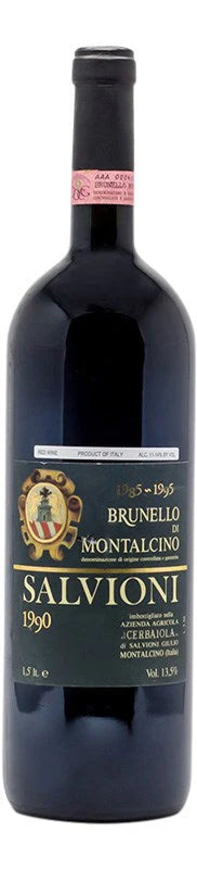 1990 | Salvioni | Brunello di Montalcino Cerbaiola at CaskCartel.com