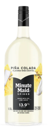 Minute Maid Spiked Pina Colada Flavored Wine Cocktail | 1.5L at CaskCartel.com
