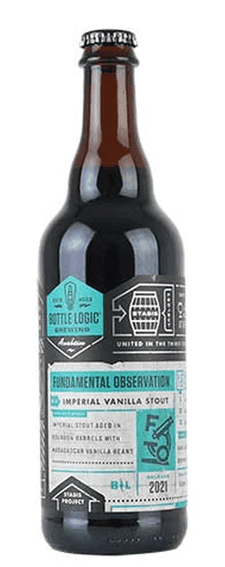 Bottle Logic Brewing Co. 10th Anniversary Fundamental Observation With Madagascar Vanilla Beans Imperial Stout | 500ML at CaskCartel.com
