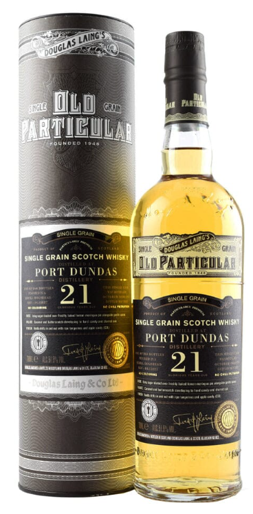 Douglas Laing's Old Particular Port Dundas 21 Year Old Single Grain Scotch Whisky