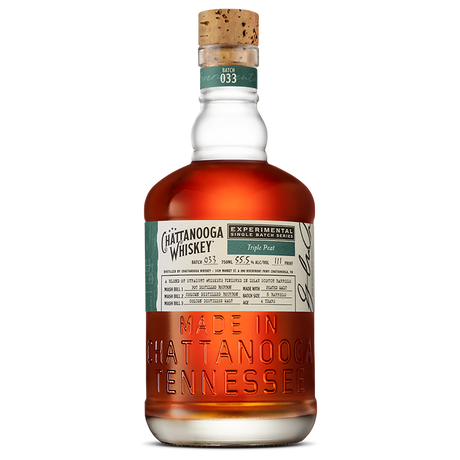 Chattanooga Whiskey Experimental Batch: 033 Triple Peat at CaskCartel.com