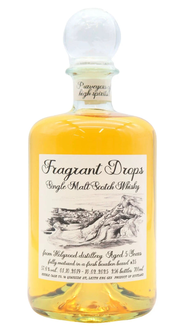 Holyrood Fragrant Drops 5 Year Old 2019 Vintage Single Cask #35 Single Malt Scotch Whisky | 700ML at CaskCartel.com