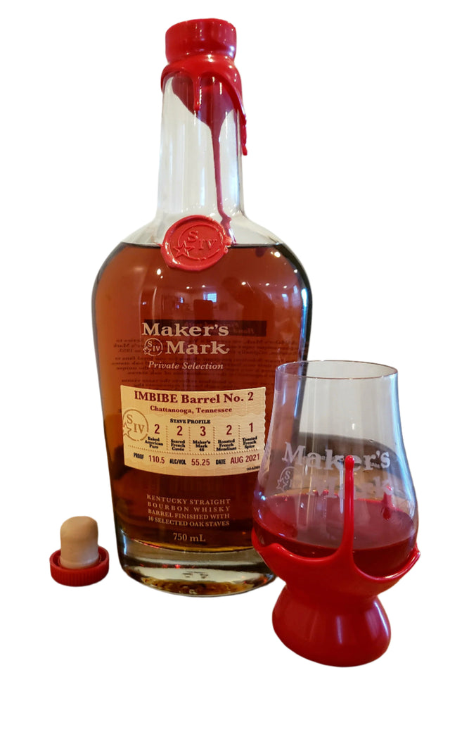 Maker's Mark Private Selection IMBIBE Barrel No. 2 - Chattanooga, Tennessee  2021 Release Bourbon Whiskey at CaskCartel.com