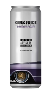 Gin & Juice By Dre And Snoop Passionfruit Cocktail | (4)*355ML at CaskCartel.com